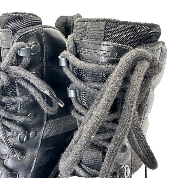 Merrell Tremblant 8" Waterproof Vibram Ice+ Boots Insulated US Sz 13 J33289 - Picture 10 of 11